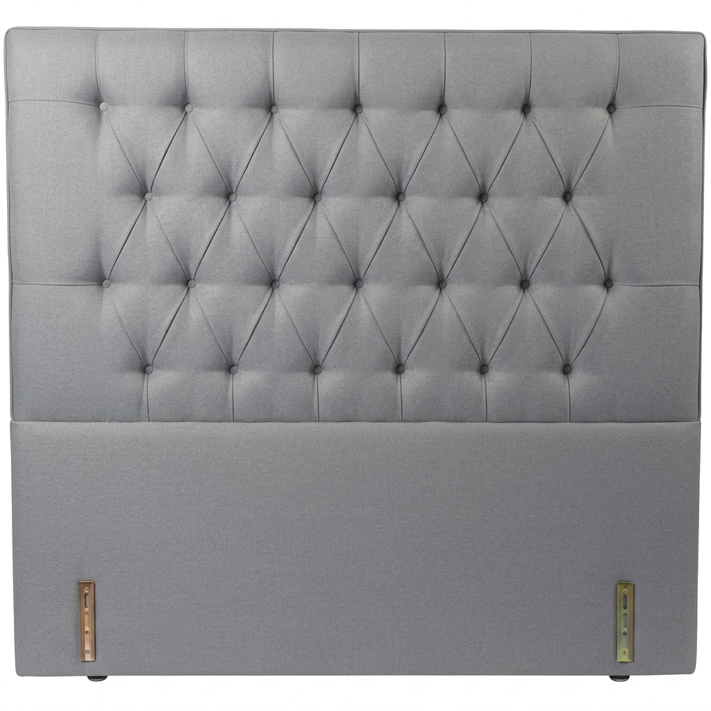 Marseille upholstered headboard, studio photo